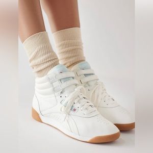Reebok Ivory Freestyle Hi Women’s Sneakers